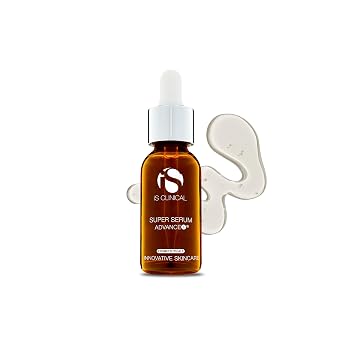 iS CLINICAL Super Serum Advance+, Anti-Aging Vitamin C Face Serum, reduces scaring and fine stretch marks
