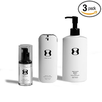 OneSkin BODY & FACE & EYE OS-01 Peptide Topical Supplement | Skin Longevity Age Reversal Body Moisturizer, Face Moisturizer and Eye Cream